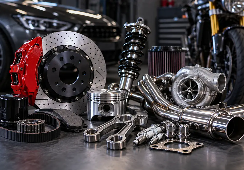 Restored chrome automotive and motorcycle part